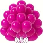 Fuchsia Helium Balloonn