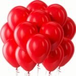 Red Helium Balloon